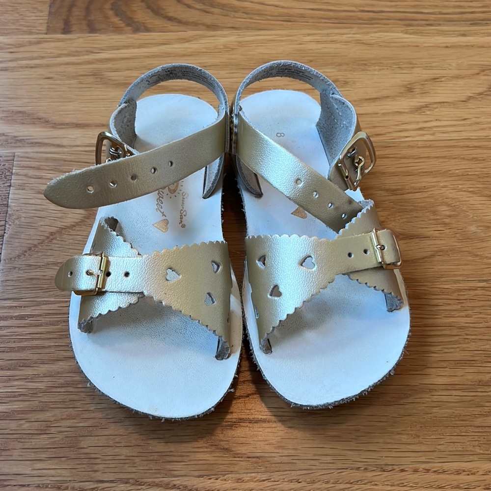 Saltwater Sandals by Hoy, Sz 8